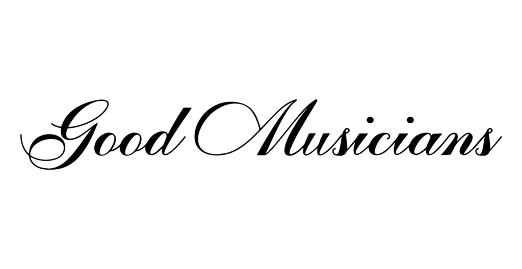 NEW good musicians trans logo